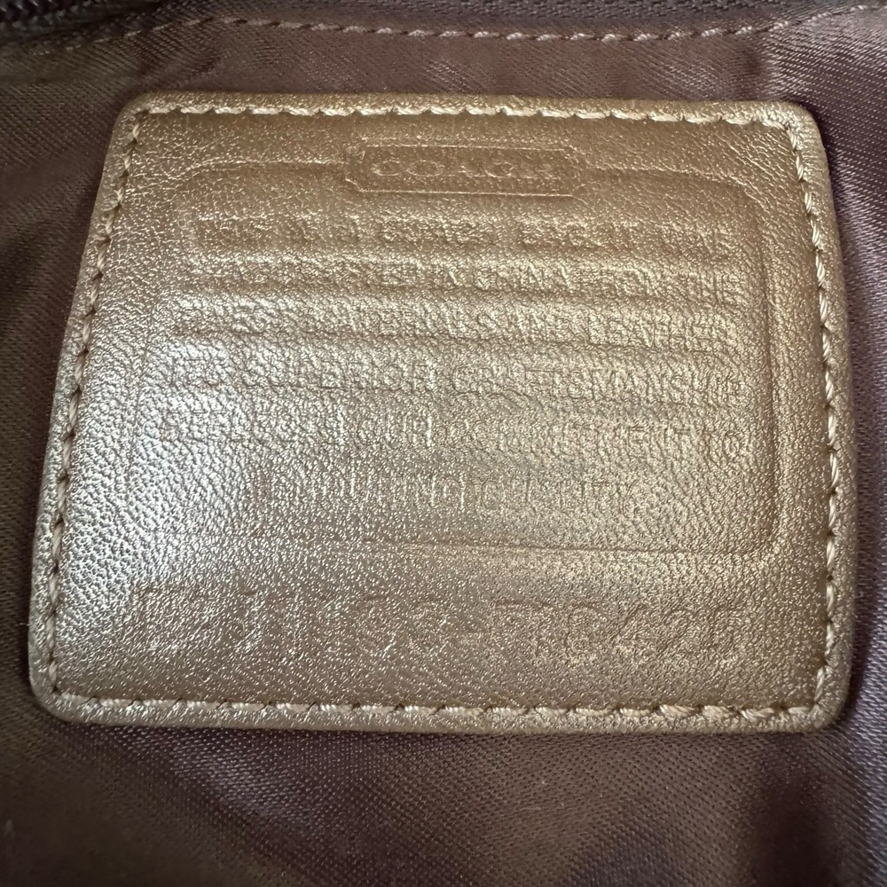 Coach Ashley Satin Leather Convertible Satchel Shoulder Bag - Picture 9 of 9